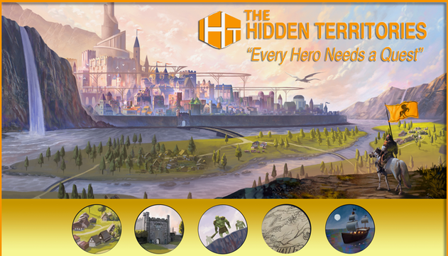 The Hidden Territories board game